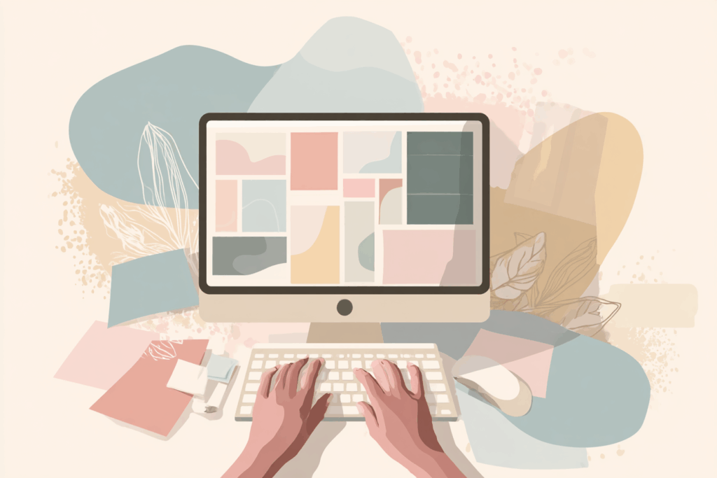 ポートフォリオサイトのイメージ