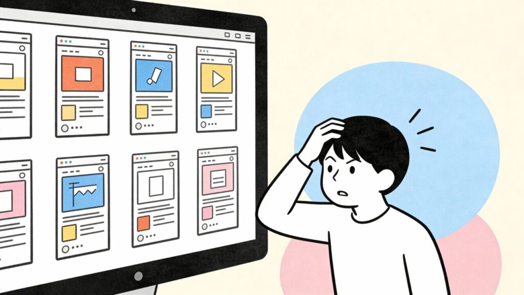 なぜデザインが良いサムネでも選ばれないのか