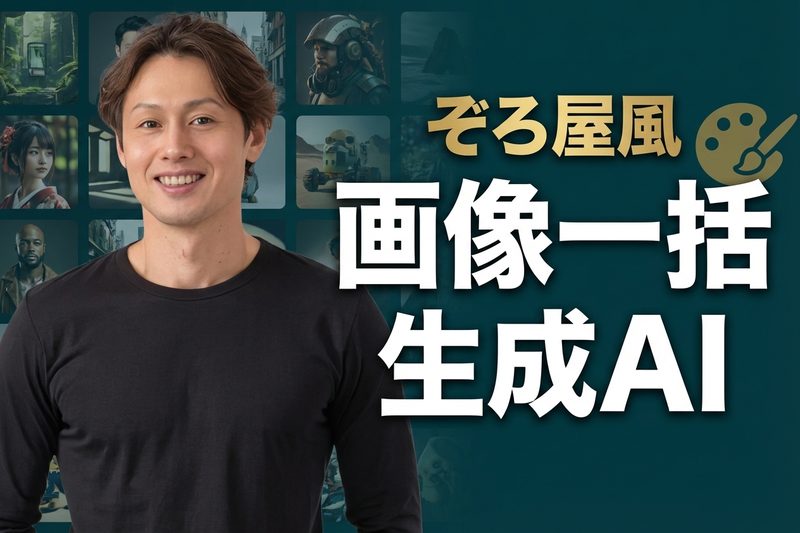 ぞろ屋風画像一括生成AI